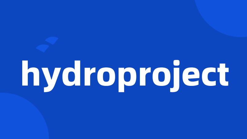 hydroproject