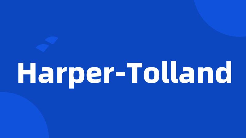 Harper-Tolland