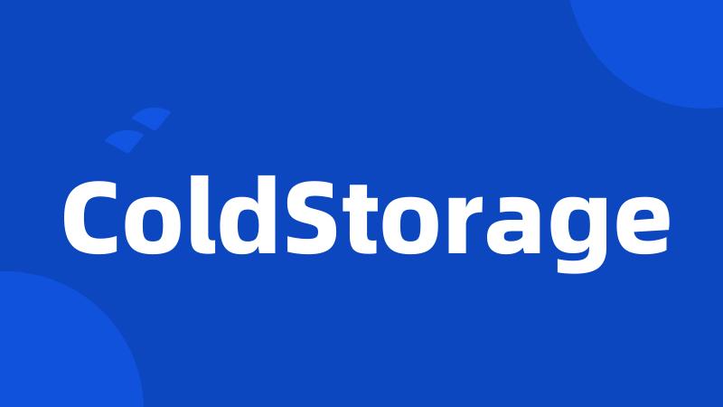 ColdStorage