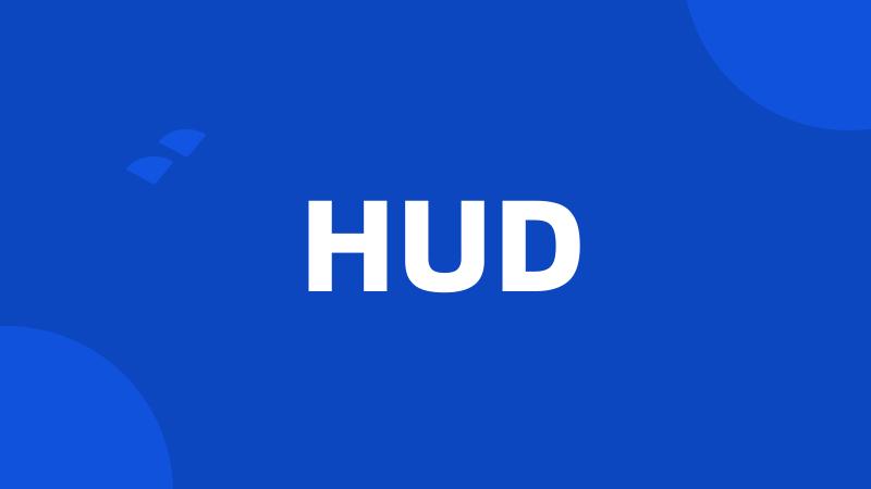 HUD