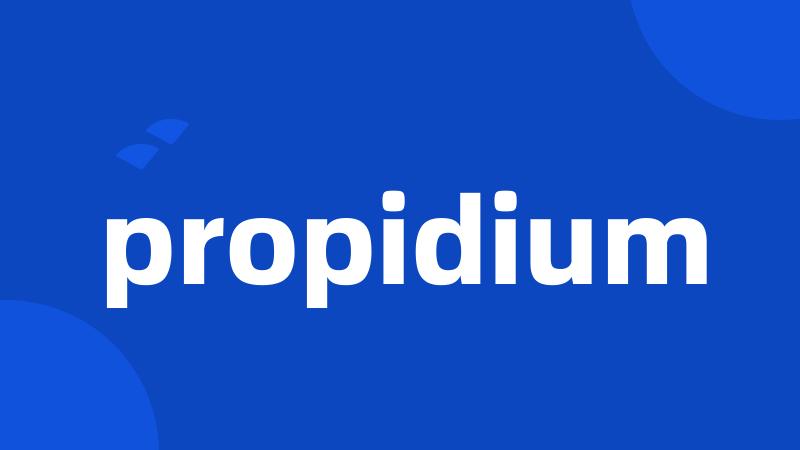 propidium
