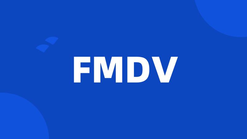 FMDV
