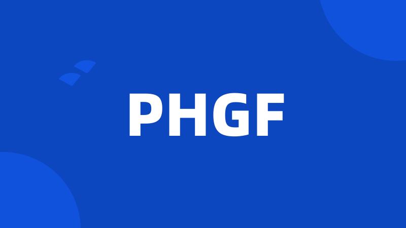 PHGF