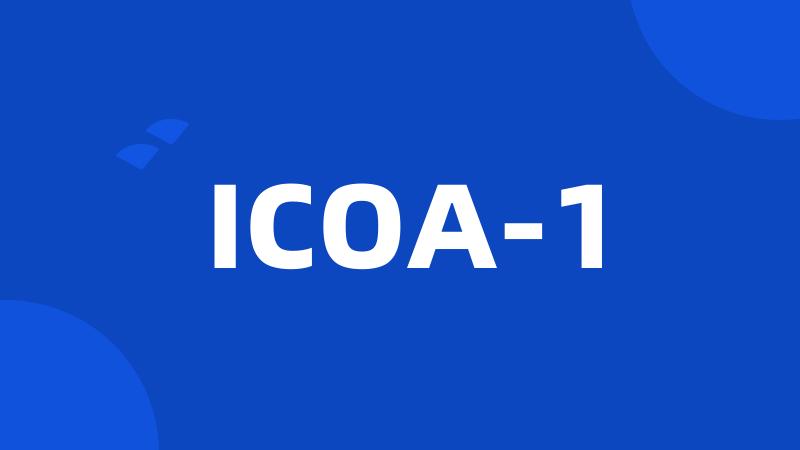 ICOA-1