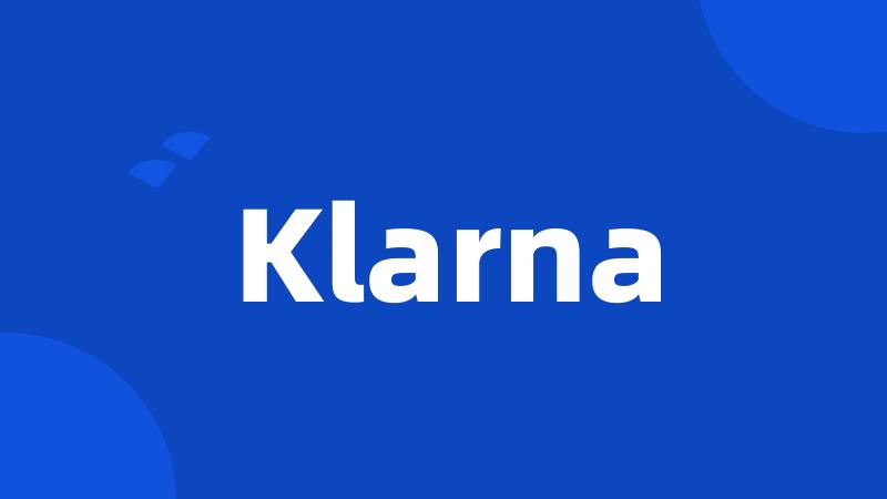 Klarna