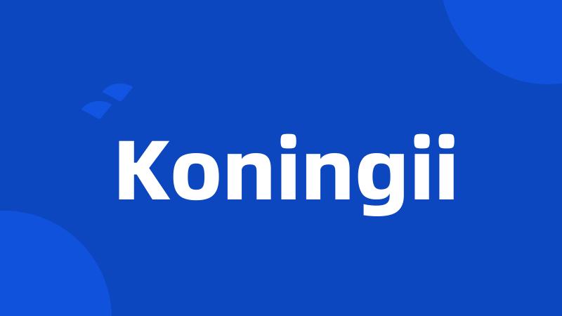 Koningii