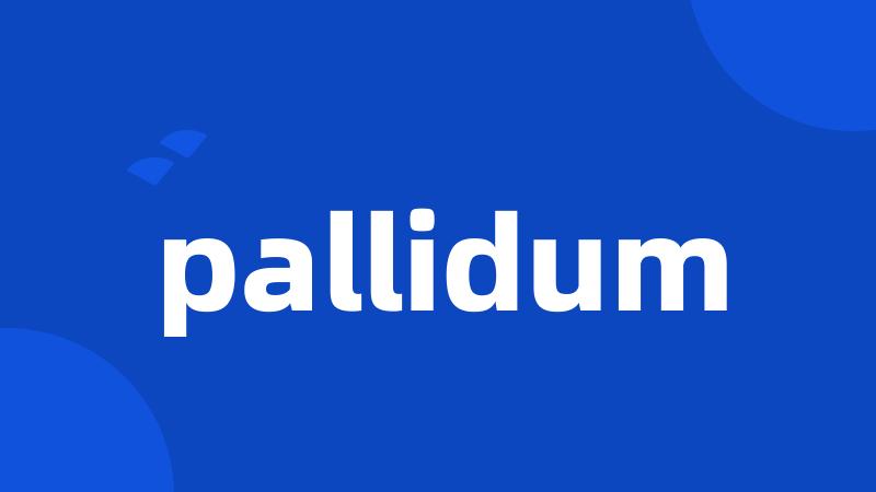 pallidum
