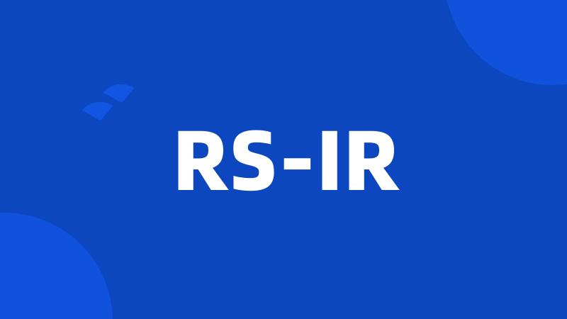 RS-IR