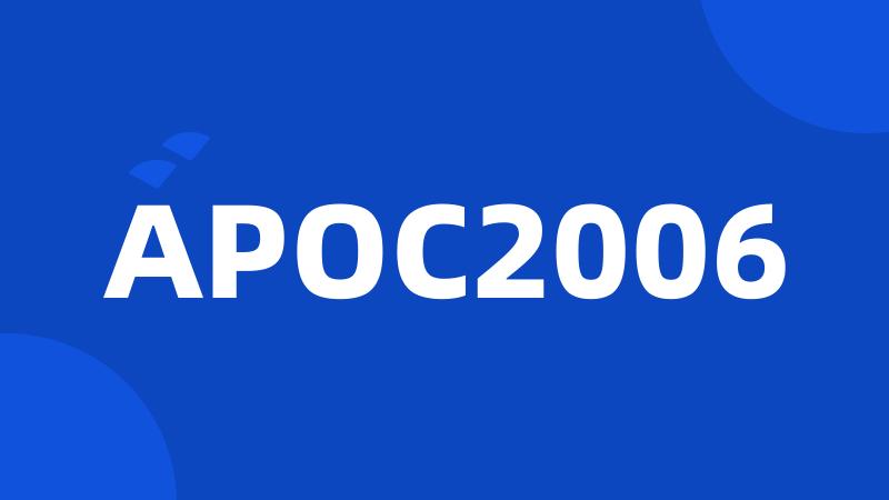 APOC2006