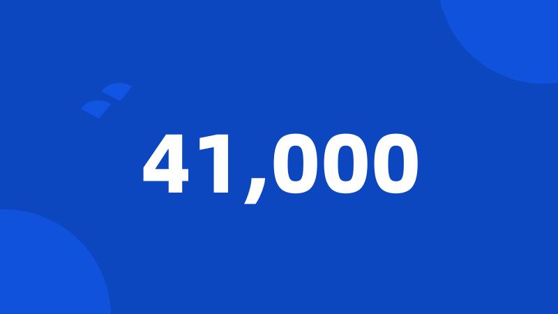 41,000