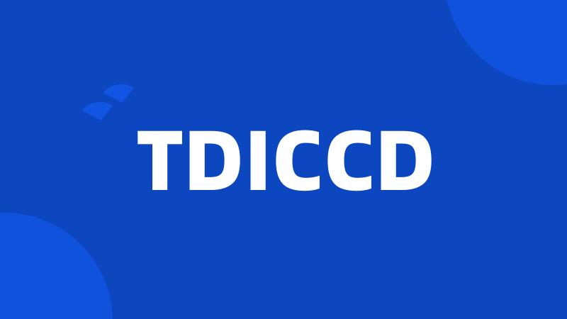 TDICCD