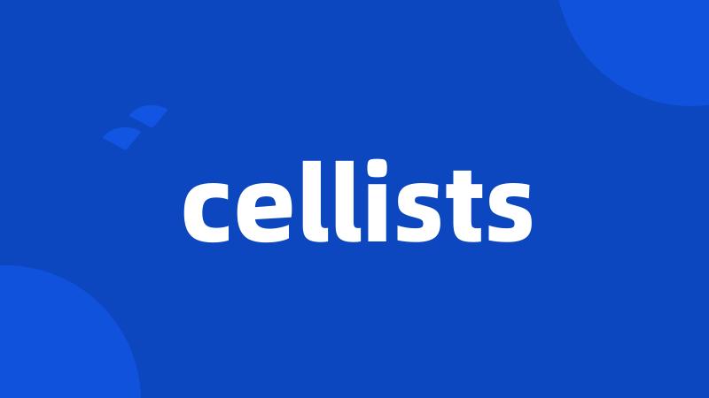 cellists