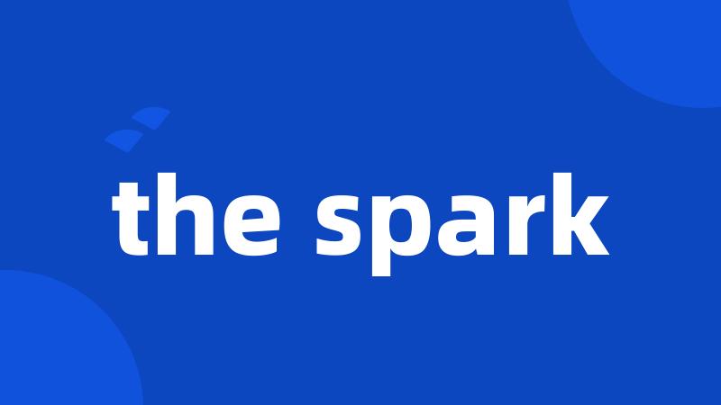 the spark