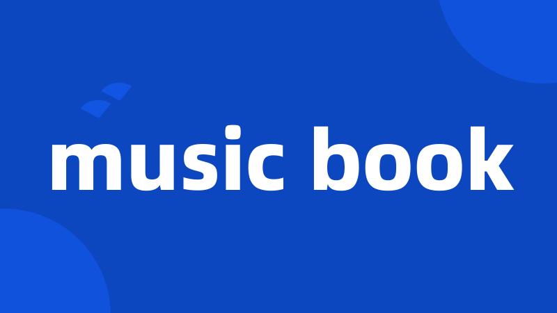 music book