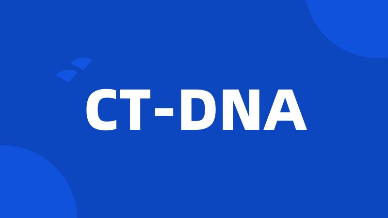 CT-DNA