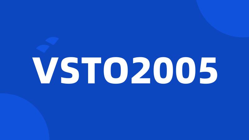 VSTO2005