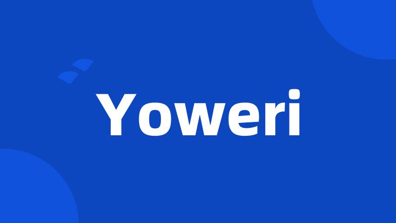 Yoweri