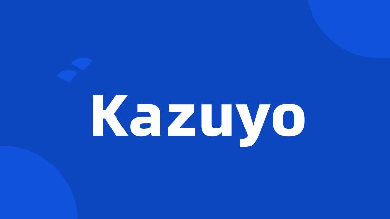 Kazuyo