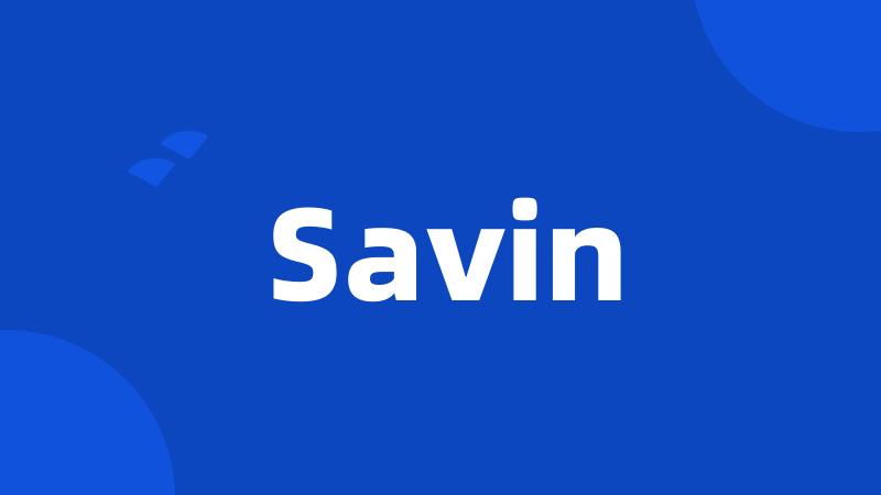 Savin