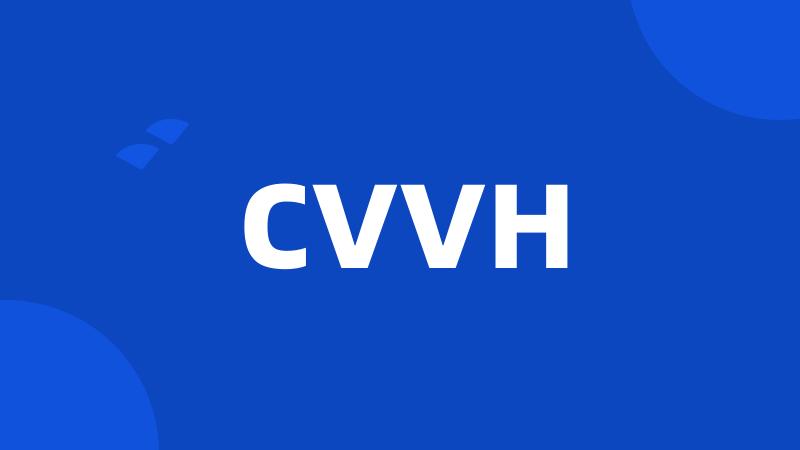 CVVH