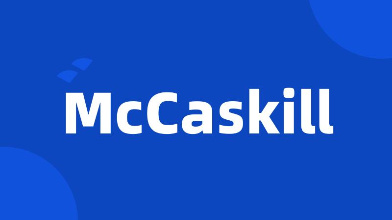 McCaskill