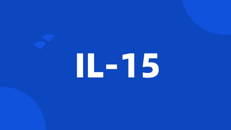 IL-15