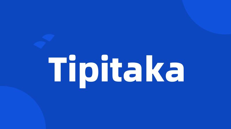 Tipitaka