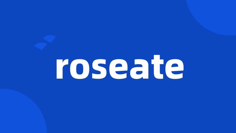 roseate