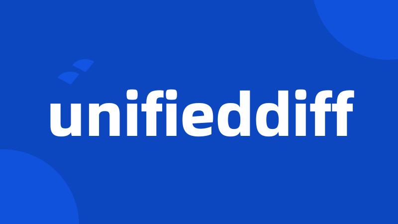 unifieddiff