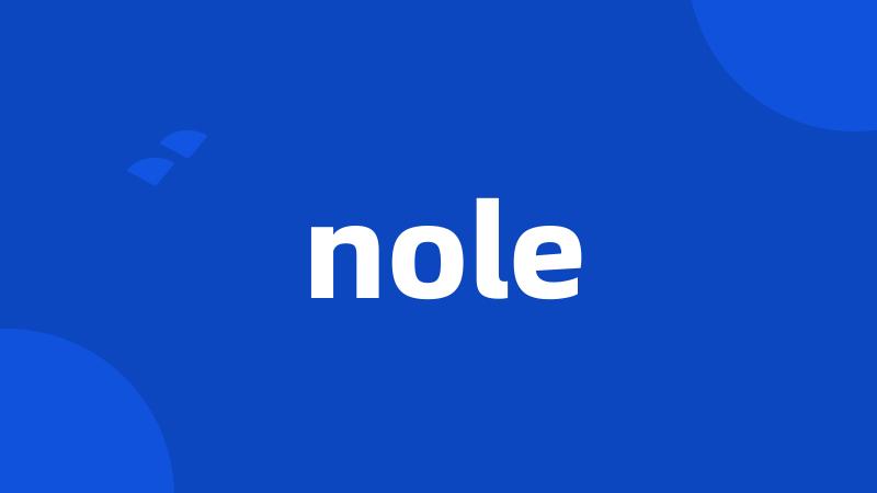 nole