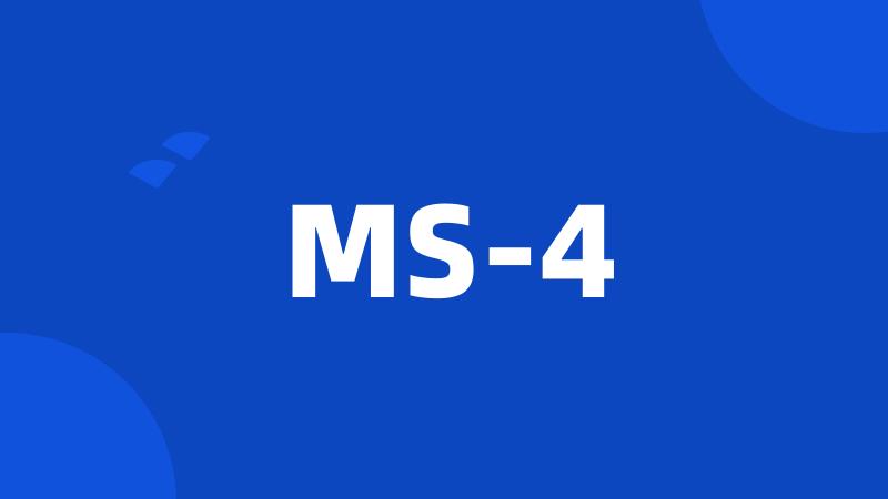 MS-4