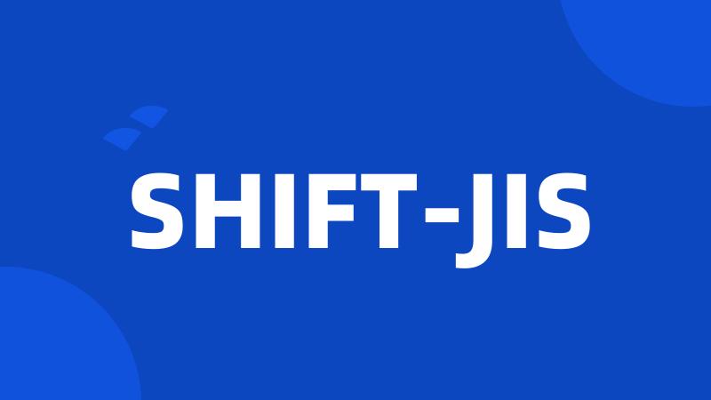 SHIFT-JIS