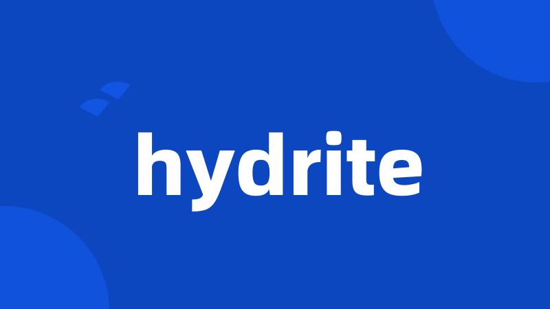 hydrite