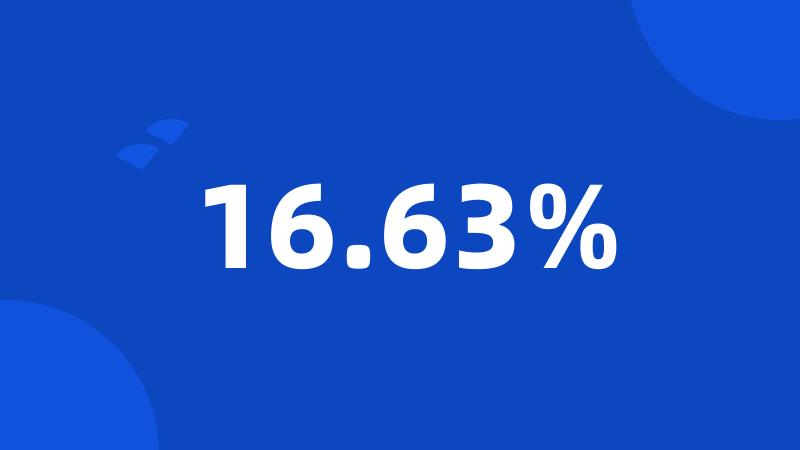 16.63%