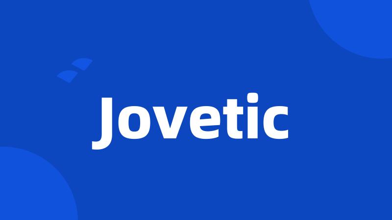 Jovetic