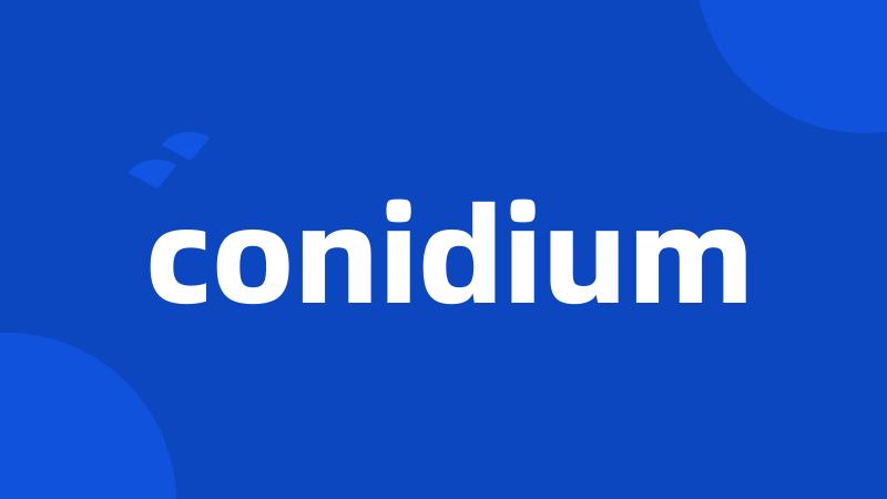 conidium