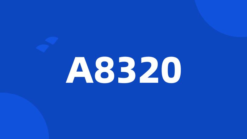 A8320