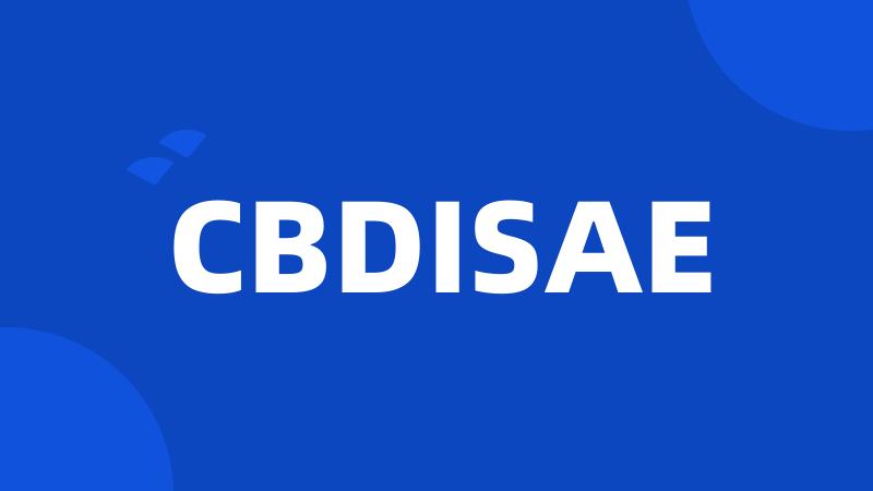 CBDISAE