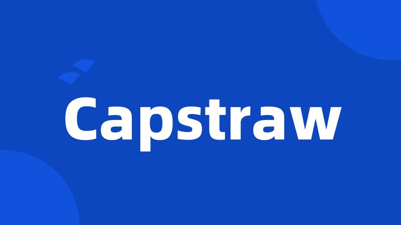 Capstraw
