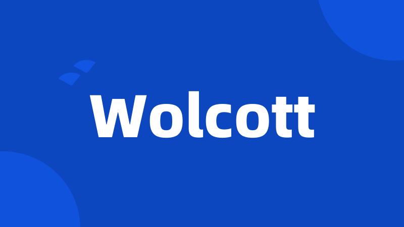 Wolcott