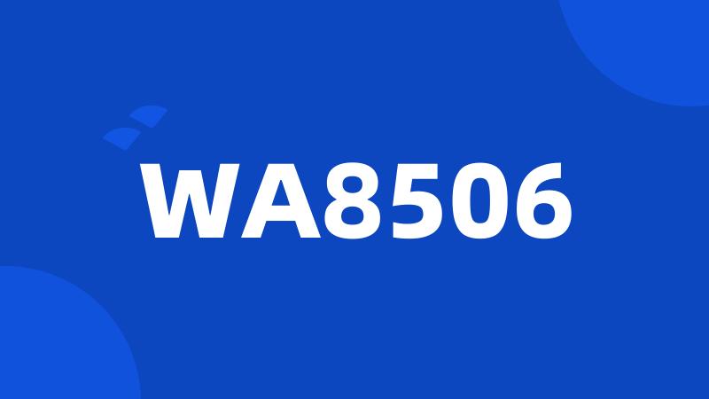 WA8506