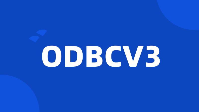 ODBCV3