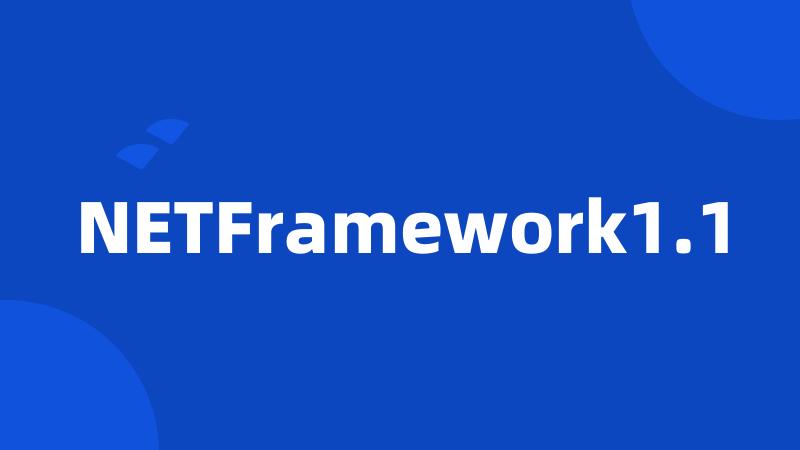 NETFramework1.1
