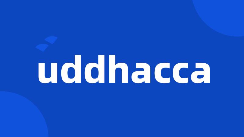 uddhacca