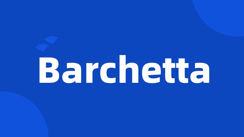 Barchetta