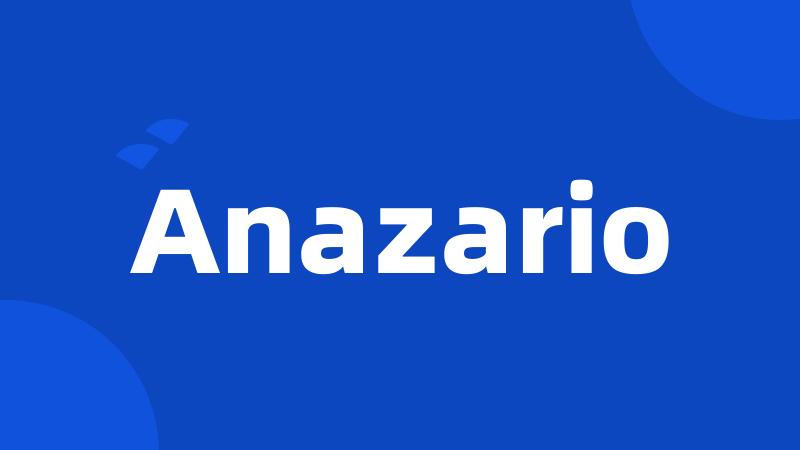 Anazario