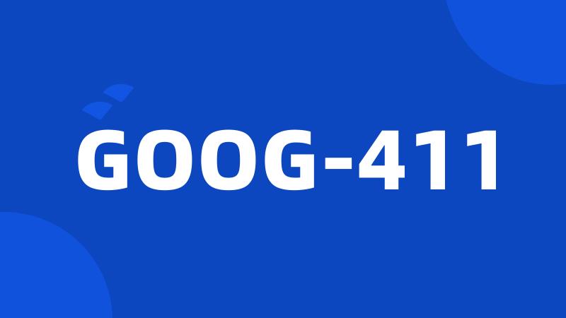 GOOG-411
