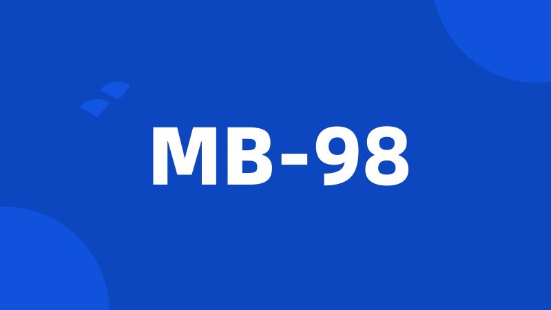 MB-98