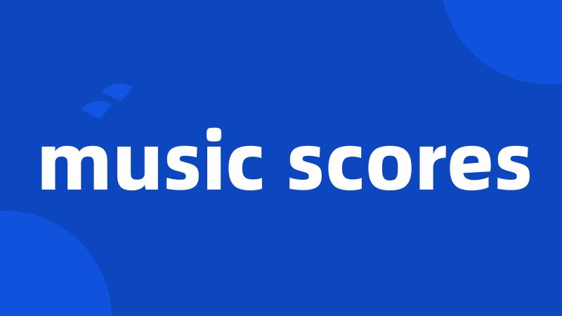 music scores
