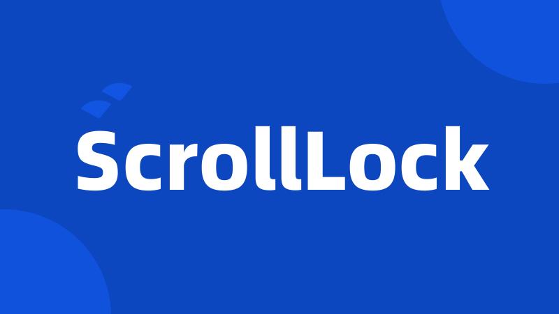 ScrollLock
